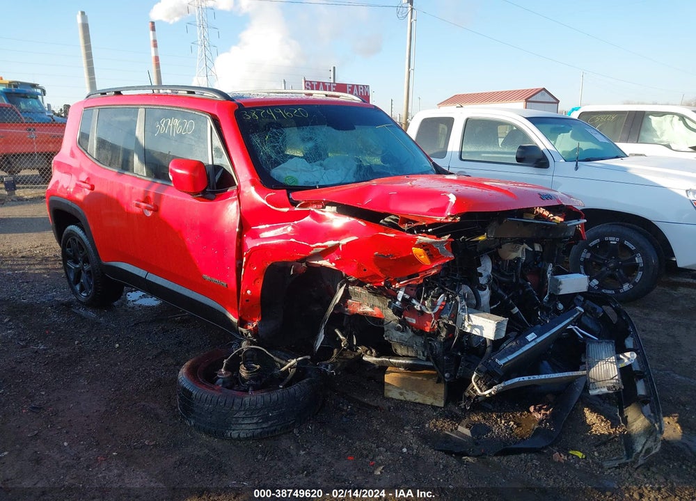 2018 JEEP RENEGADE ALTITUDE 4X4 VIN: ZACCJBBB0JPH93820