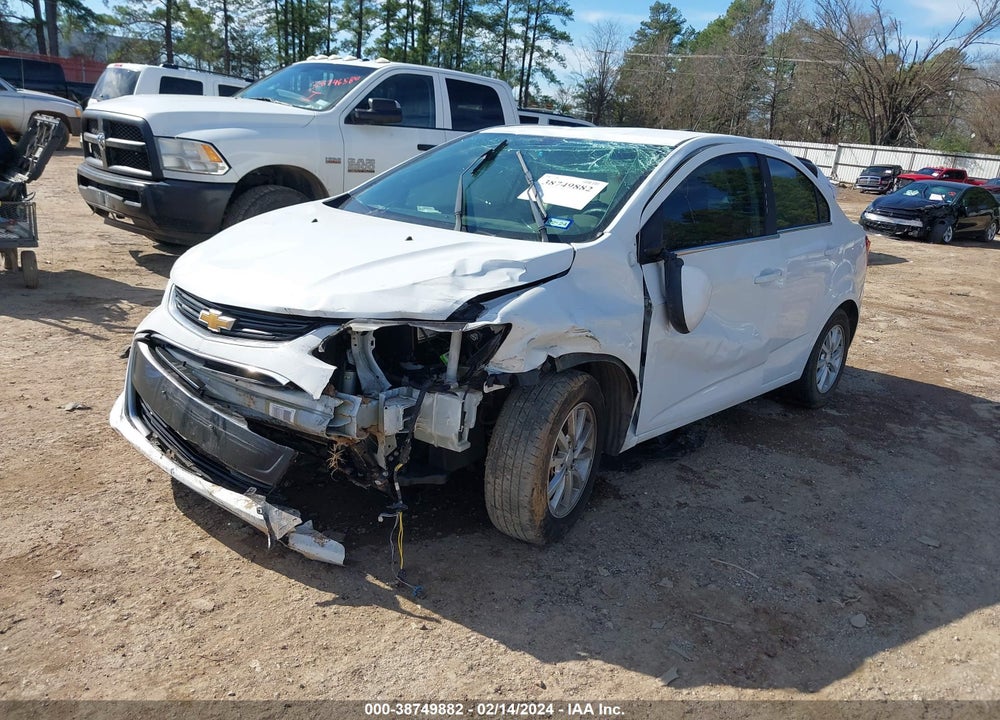 2017 CHEVROLET SONIC LT AUTO VIN: 1G1JD5SH4H4140669