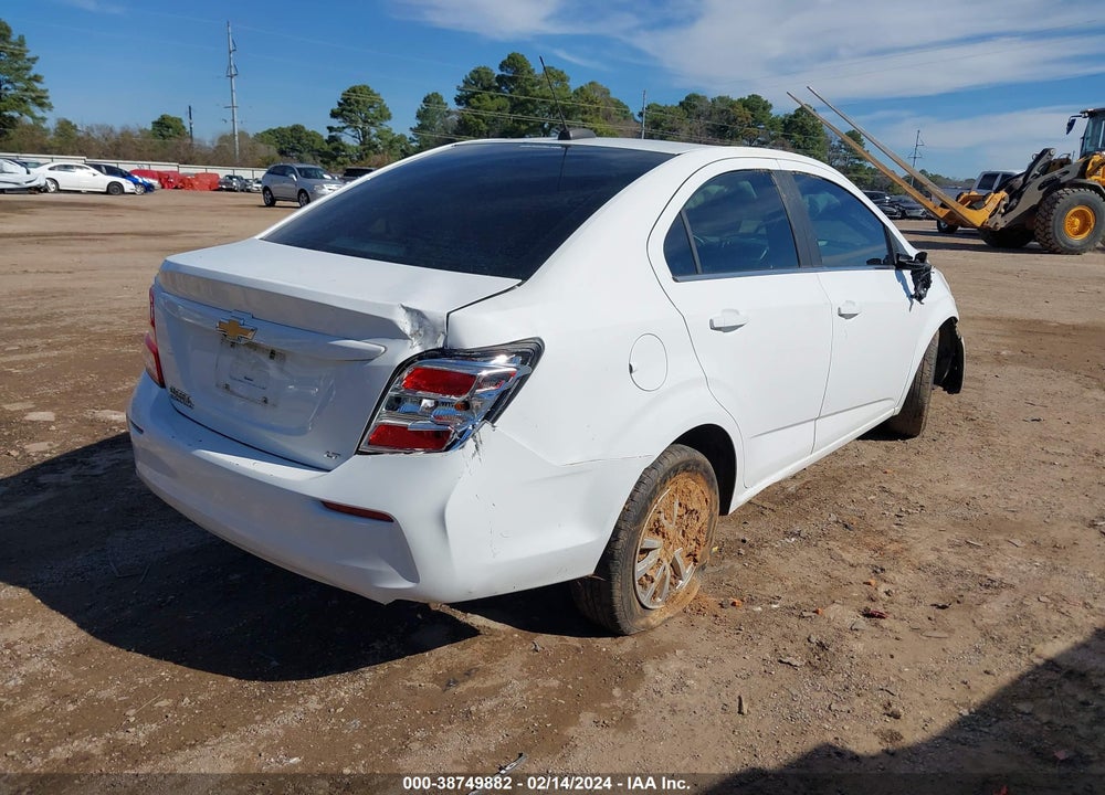 2017 CHEVROLET SONIC LT AUTO VIN: 1G1JD5SH4H4140669
