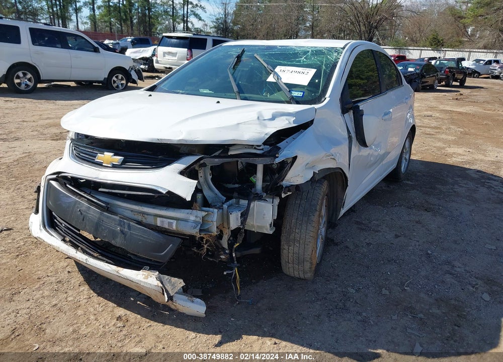 2017 CHEVROLET SONIC LT AUTO VIN: 1G1JD5SH4H4140669