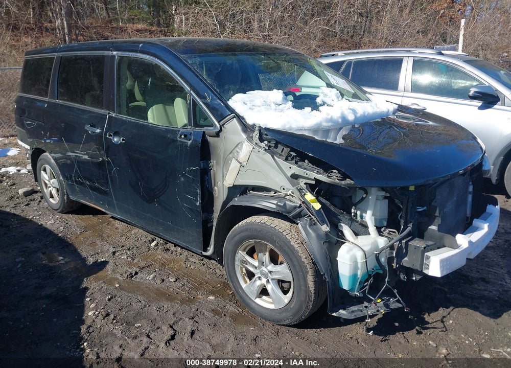 2013 NISSAN QUEST SV VIN: JN8AE2KP5D9069784