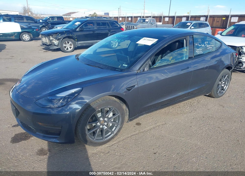 2023 TESLA MODEL 3 REAR-WHEEL DRIVE VIN: 5YJ3E1EA8PF438217