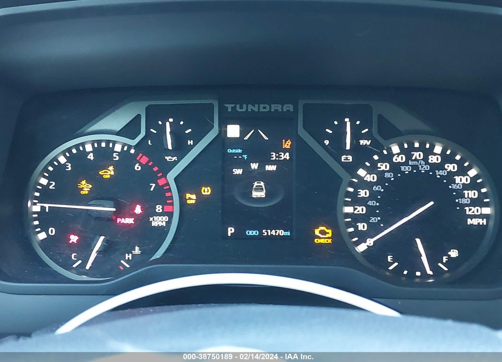 2022 TOYOTA TUNDRA SR5 VIN: 5TFLA5AB1NX018433