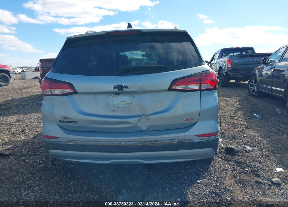 2022 CHEVROLET EQUINOX FWD RS VIN: 2GNAXMEV8N6139567