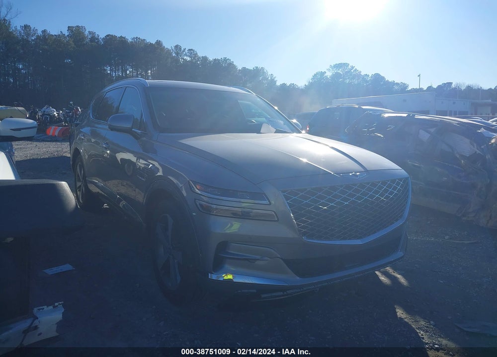 2022 GENESIS GV80 2.5T AWD VIN: KMUHBDSB7NU076623
