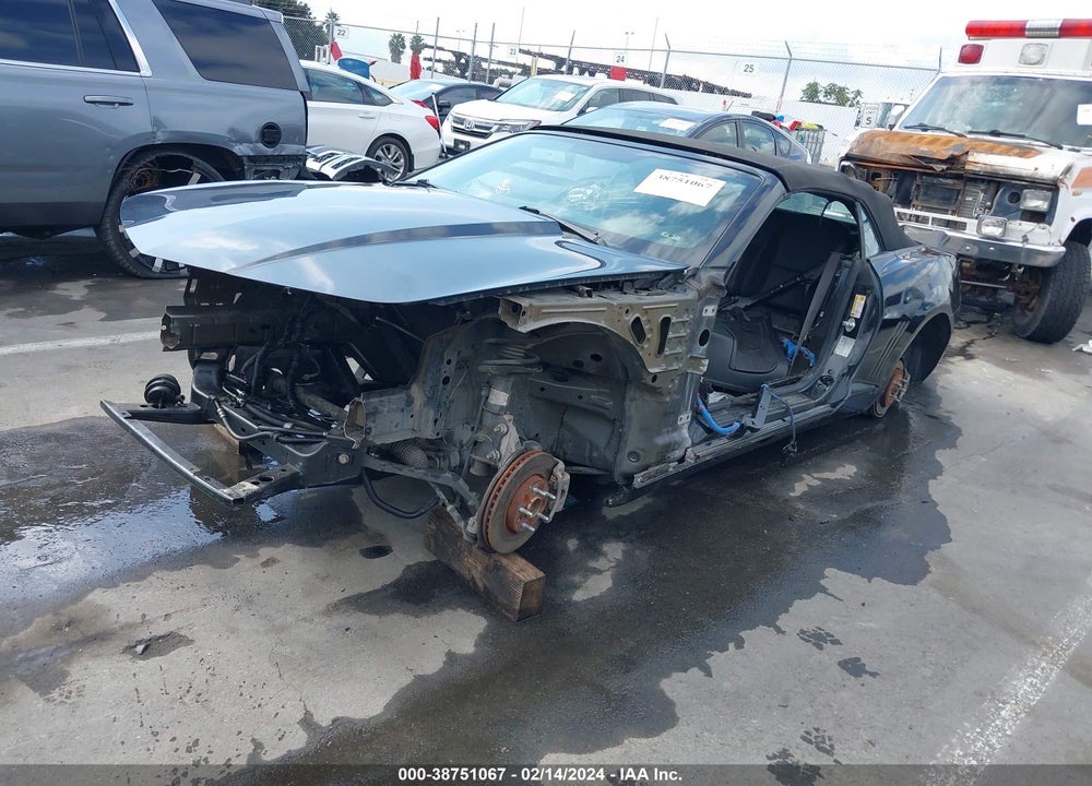 2012 CHEVROLET CAMARO 1LT VIN: 2G1FB3D34C9182945