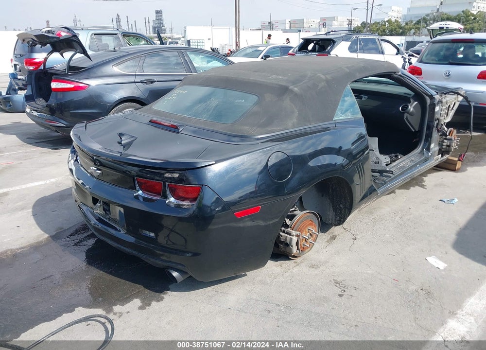 2012 CHEVROLET CAMARO 1LT VIN: 2G1FB3D34C9182945