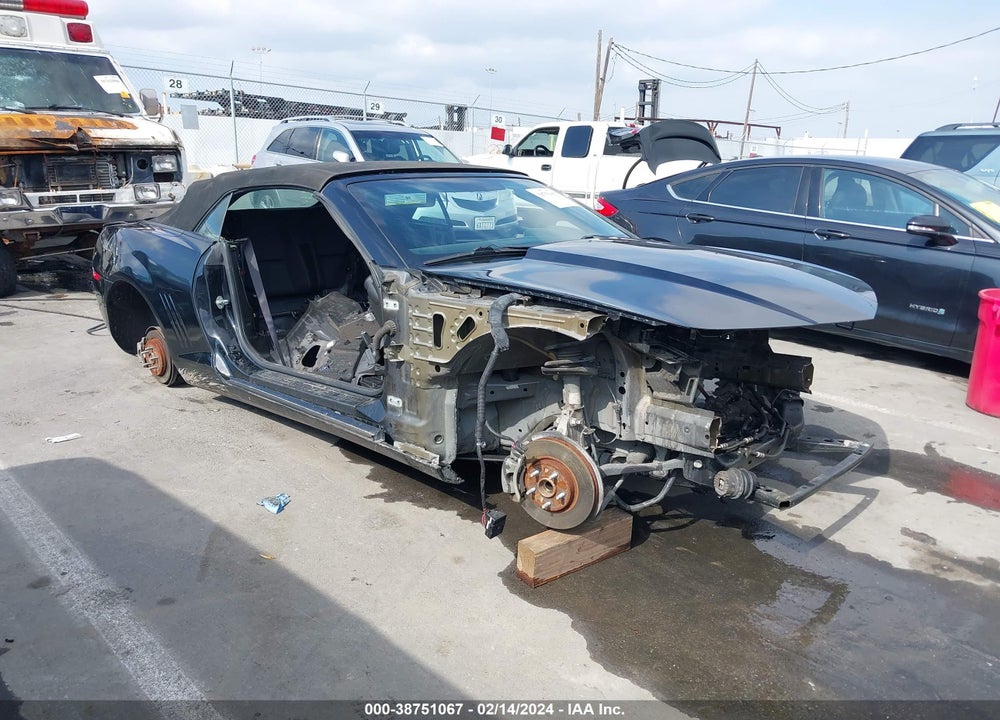 2012 CHEVROLET CAMARO 1LT VIN: 2G1FB3D34C9182945