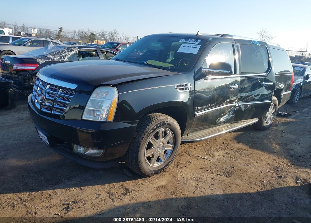 2008 CADILLAC ESCALADE ESV STANDARD VIN: 1GYFK66848R184932
