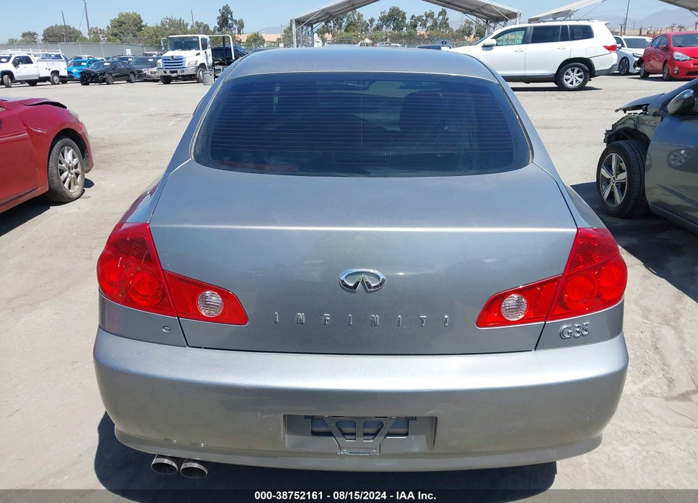 2005 INFINITI G35 VIN: JNKCV51E95M225554