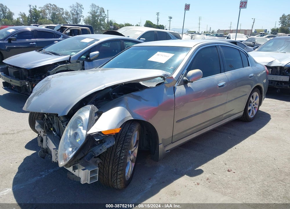 2005 INFINITI G35 VIN: JNKCV51E95M225554