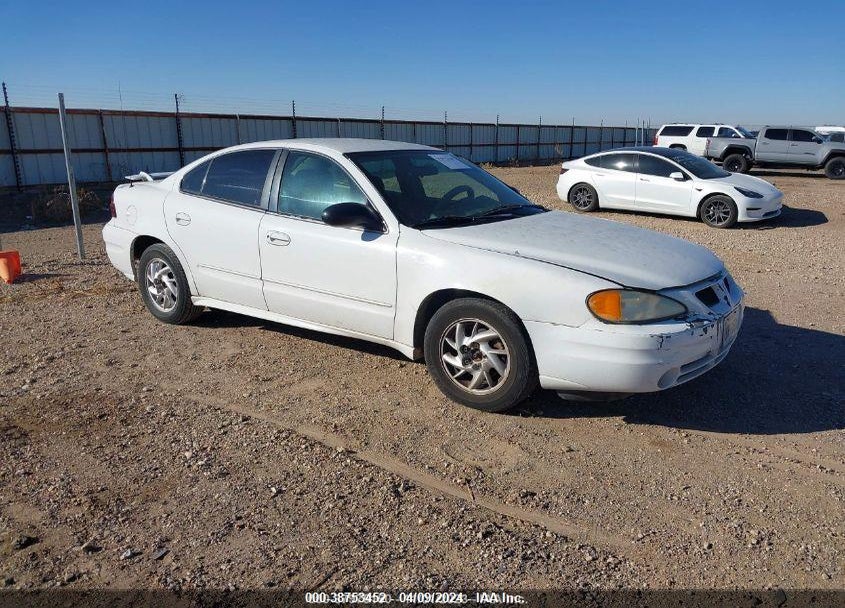 2004 PONTIAC GRAND AM SE1 VIN: 1G2NF52E94C251652