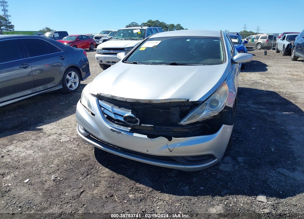2013 HYUNDAI SONATA GLS VIN: 5NPEB4AC0DH696853
