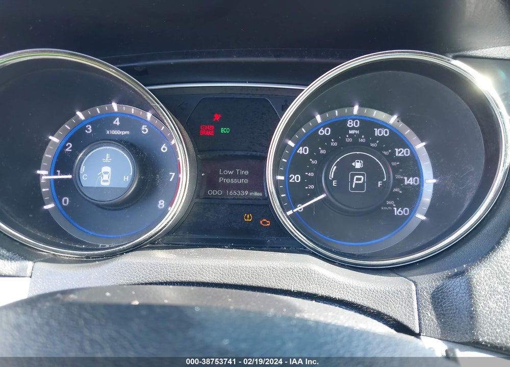 2013 HYUNDAI SONATA GLS VIN: 5NPEB4AC0DH696853