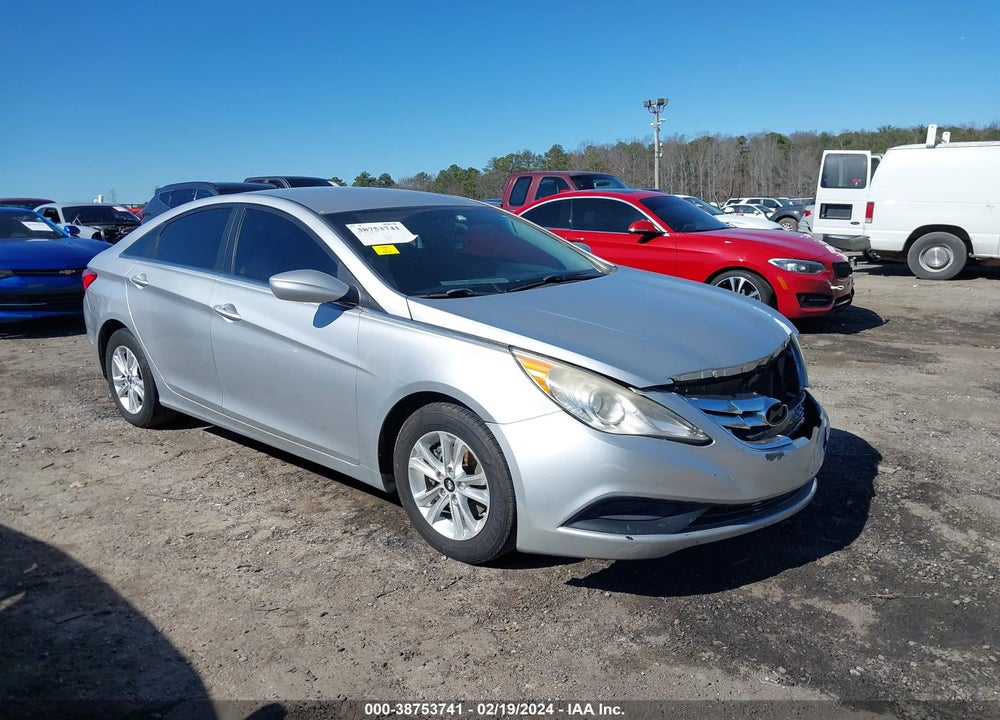 2013 HYUNDAI SONATA GLS VIN: 5NPEB4AC0DH696853