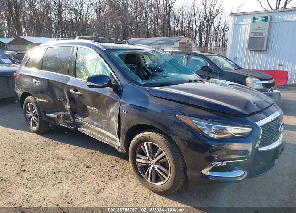 2019 INFINITI QX60 LUXE VIN: 5N1DL0MMXKC523416