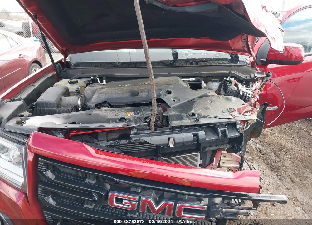 2021 GMC CANYON 4WD SHORT BOX ELEVATION VIN: 1GTG6CEN8M1219646