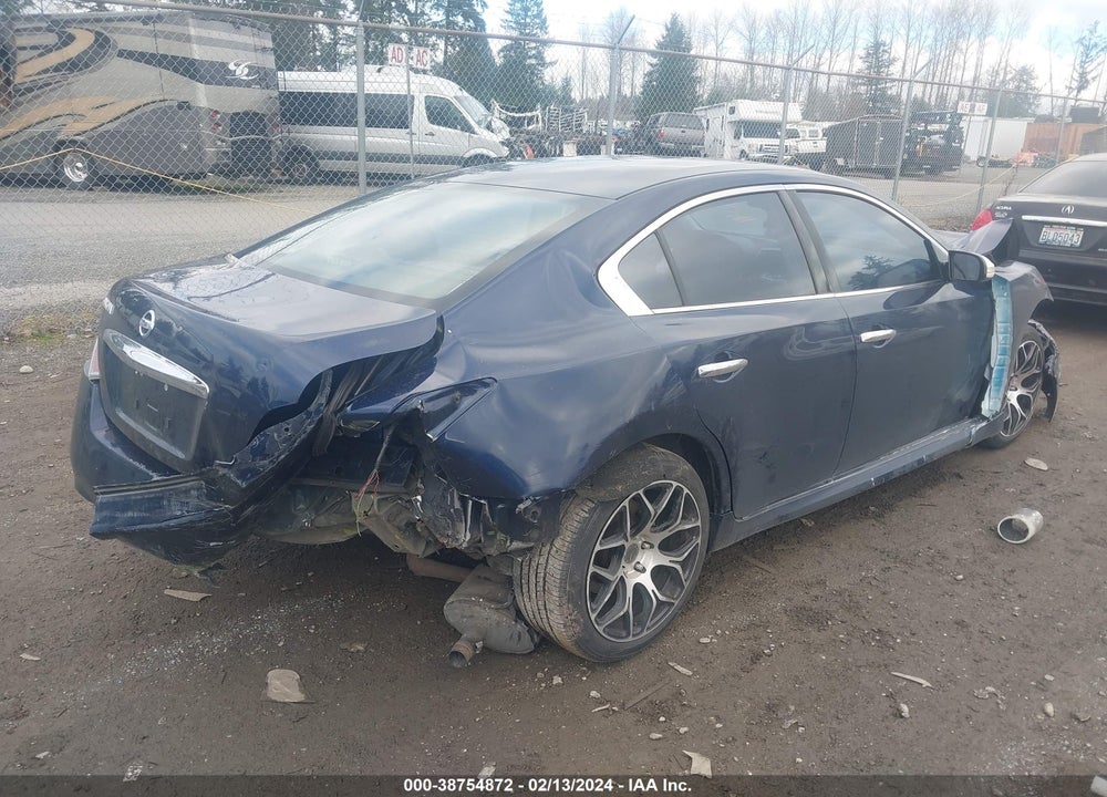 2012 NISSAN MAXIMA 3.5 S VIN: 1N4AA5APXCC841374