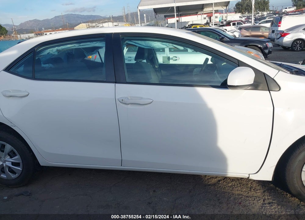 2015 TOYOTA COROLLA L VIN: 5YFBURHE3FP219857