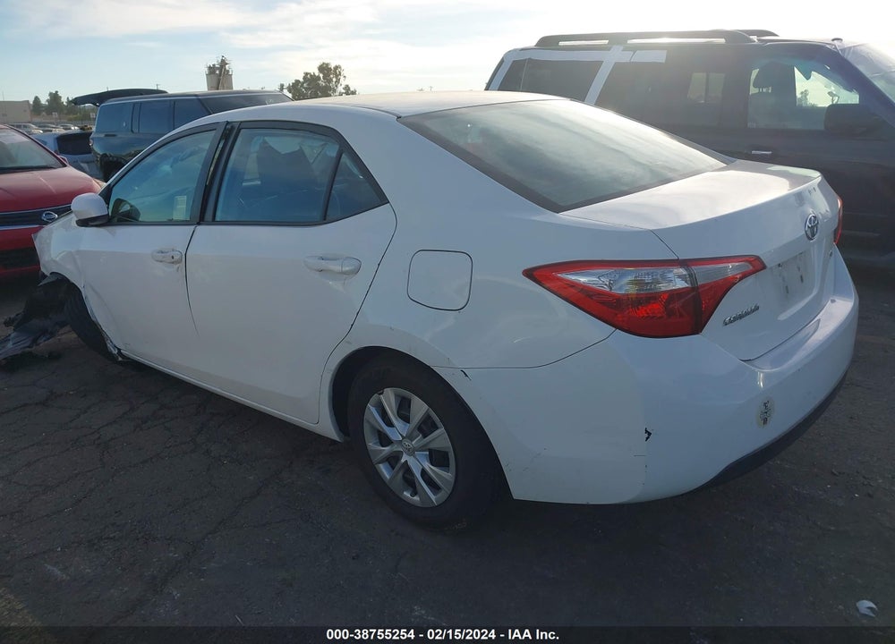 2015 TOYOTA COROLLA L VIN: 5YFBURHE3FP219857