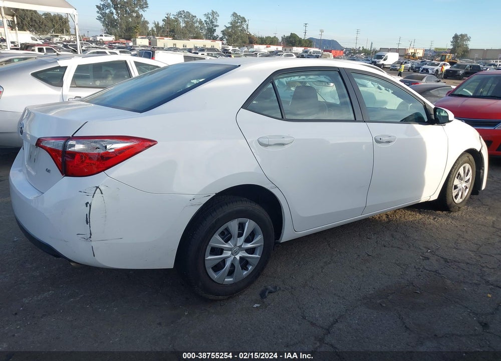 2015 TOYOTA COROLLA L VIN: 5YFBURHE3FP219857