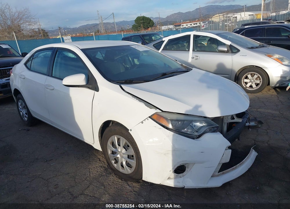 2015 TOYOTA COROLLA L VIN: 5YFBURHE3FP219857