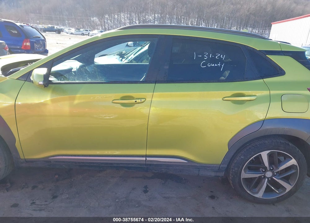 2019 HYUNDAI KONA LIMITED VIN: KM8K3CA52KU275274