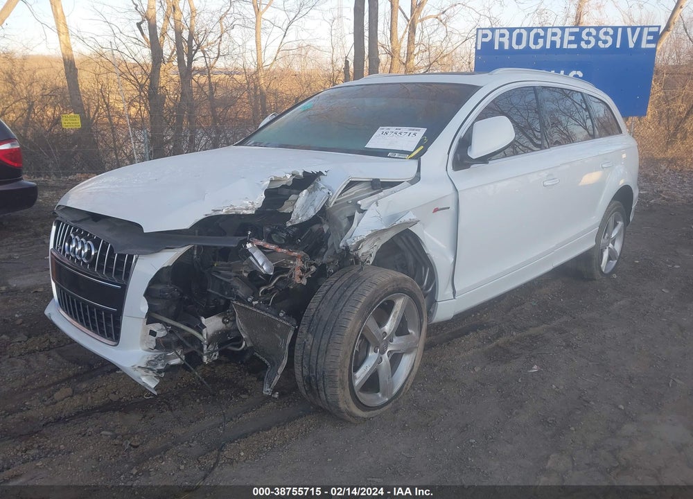 2014 AUDI Q7 3.0T S LINE PRESTIGE VIN: WA1DGAFE5ED012659