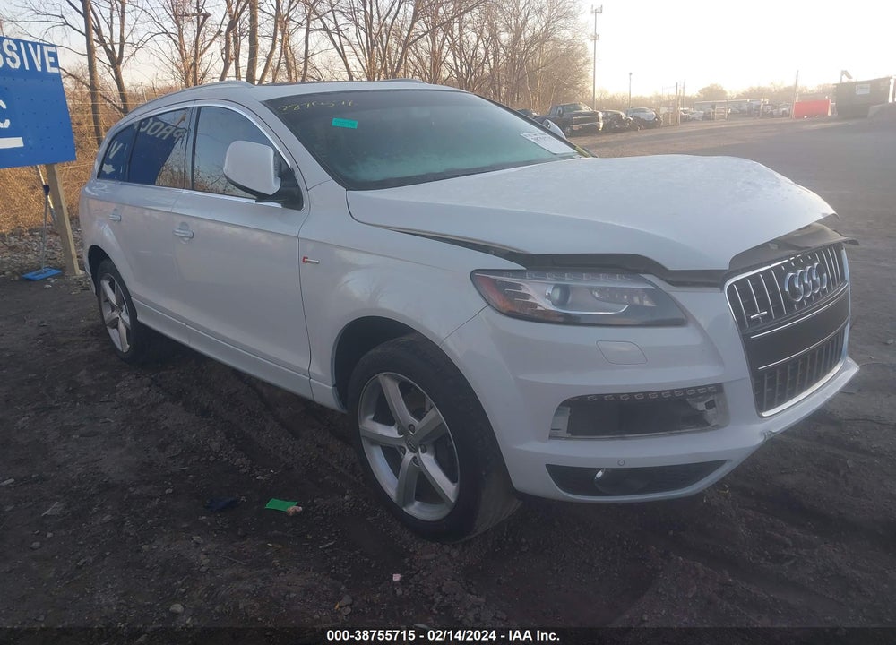 2014 AUDI Q7 3.0T S LINE PRESTIGE VIN: WA1DGAFE5ED012659