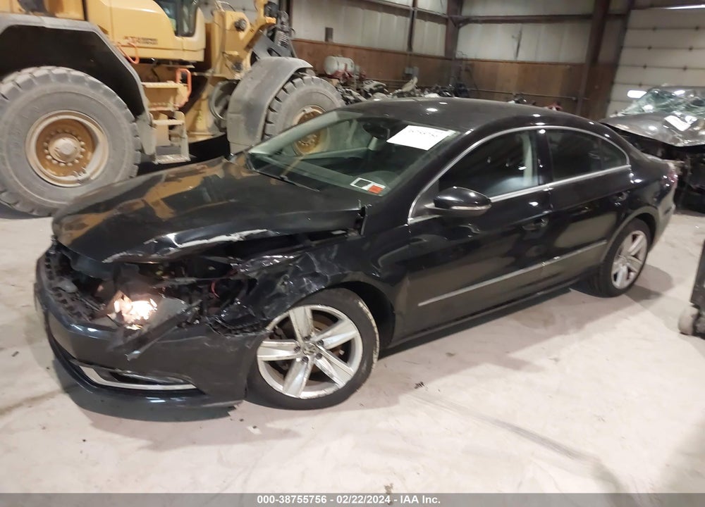2013 VOLKSWAGEN CC 2.0T SPORT VIN: WVWBP7AN2DE559310