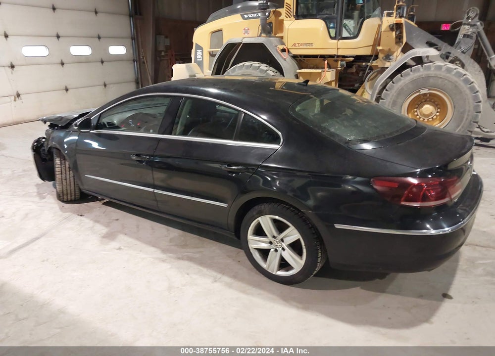 2013 VOLKSWAGEN CC 2.0T SPORT VIN: WVWBP7AN2DE559310