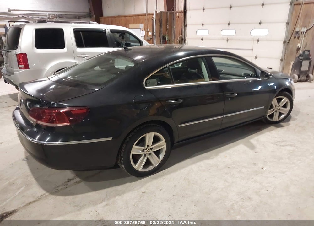 2013 VOLKSWAGEN CC 2.0T SPORT VIN: WVWBP7AN2DE559310