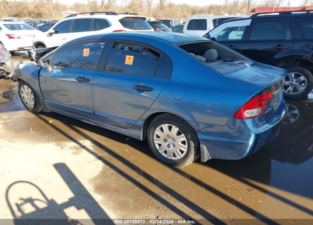 2011 HONDA CIVIC VP VIN: 2HGFA1F37BH505502