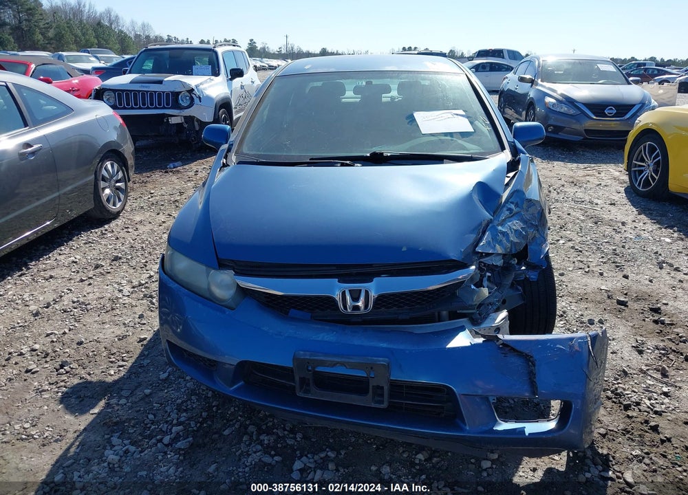 2010 HONDA CIVIC LX VIN: 2HGFA1F50AH322507