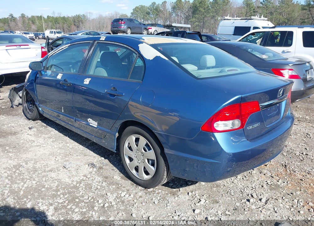 2010 HONDA CIVIC LX VIN: 2HGFA1F50AH322507