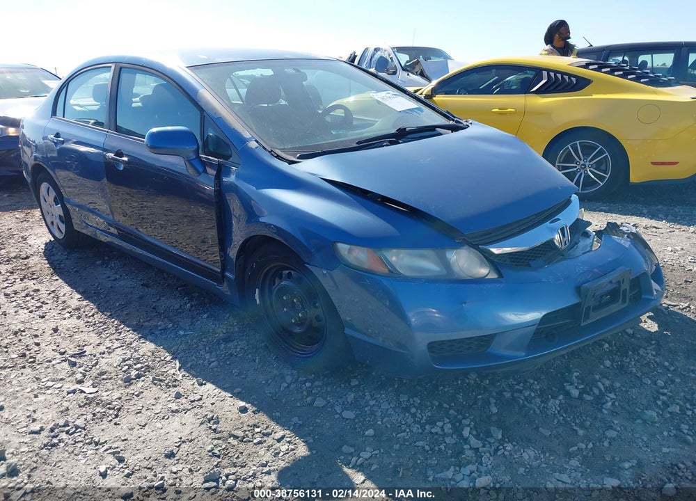 2010 HONDA CIVIC LX VIN: 2HGFA1F50AH322507