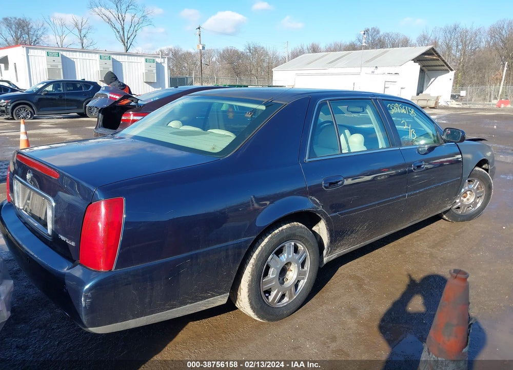 2003 CADILLAC DEVILLE STANDARD VIN: 1G6KD54Y93U202748