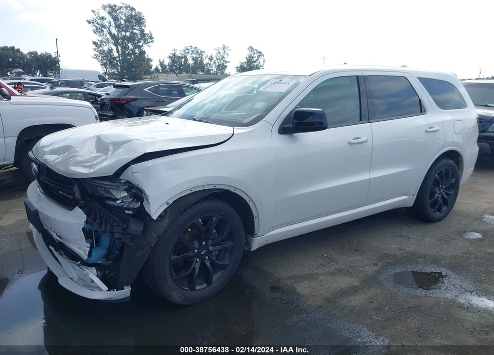 2020 DODGE DURANGO SXT PLUS RWD VIN: 1C4RDHAG9LC102681