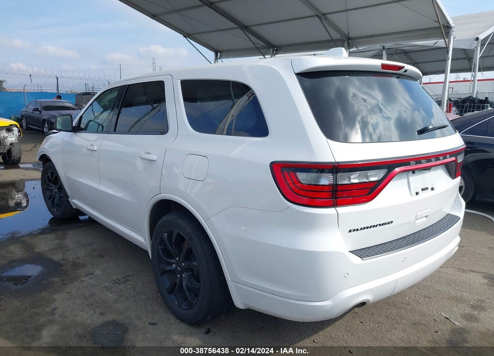 2020 DODGE DURANGO SXT PLUS RWD VIN: 1C4RDHAG9LC102681