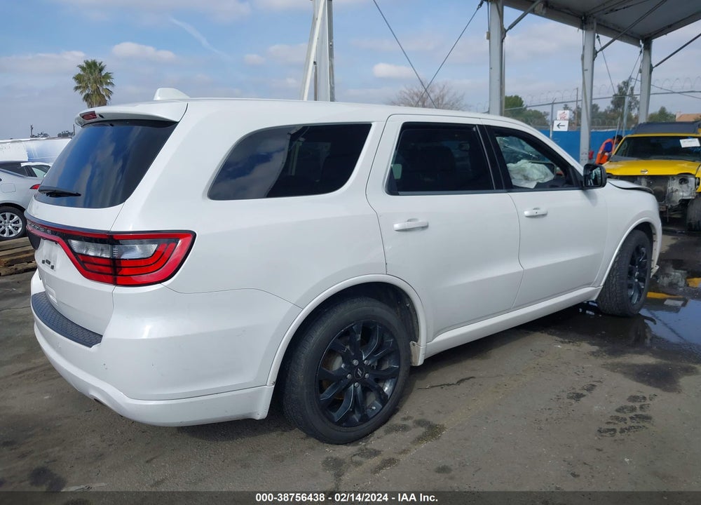 2020 DODGE DURANGO SXT PLUS RWD VIN: 1C4RDHAG9LC102681