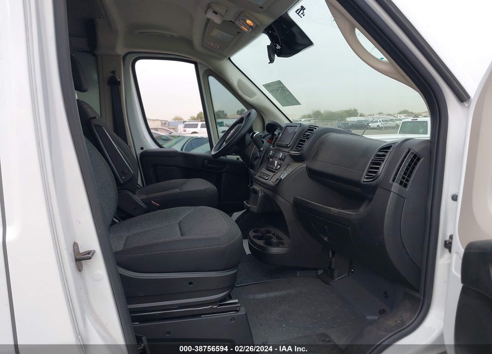 2022 RAM PROMASTER 2500 HIGH ROOF 159 WB VIN: 3C6LRVDG4NE139562