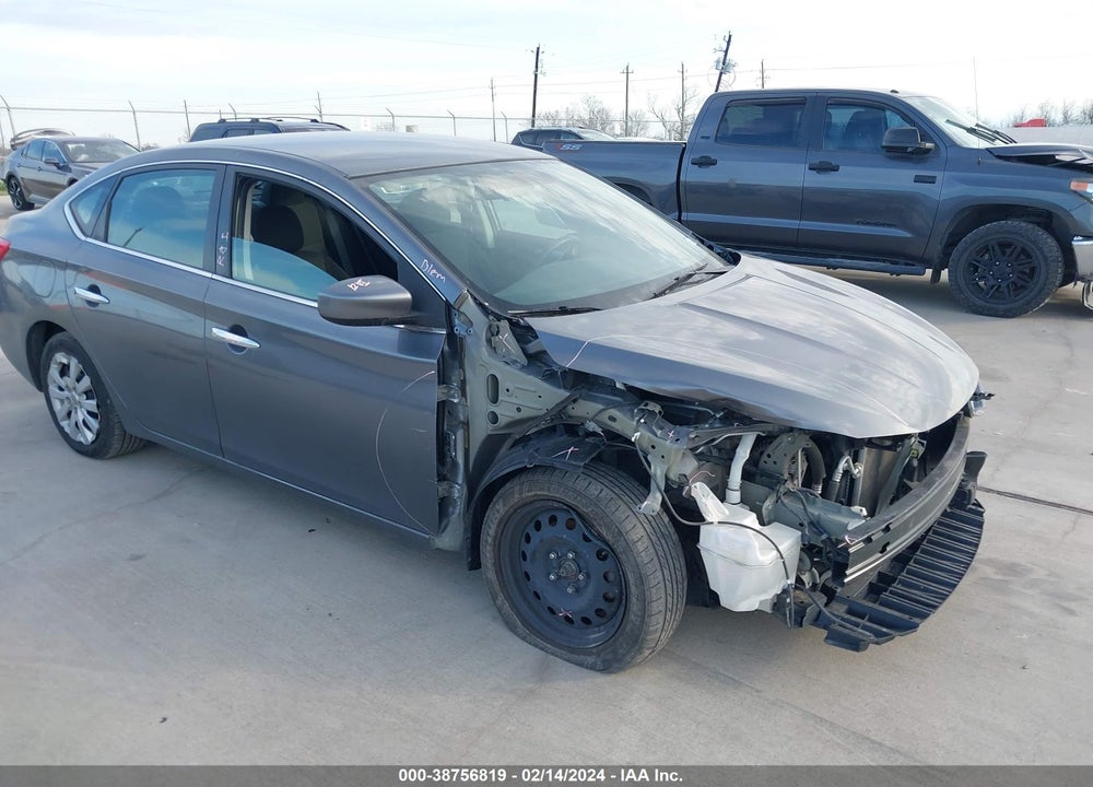 2018 NISSAN SENTRA S VIN: 3N1AB7APXJY313540