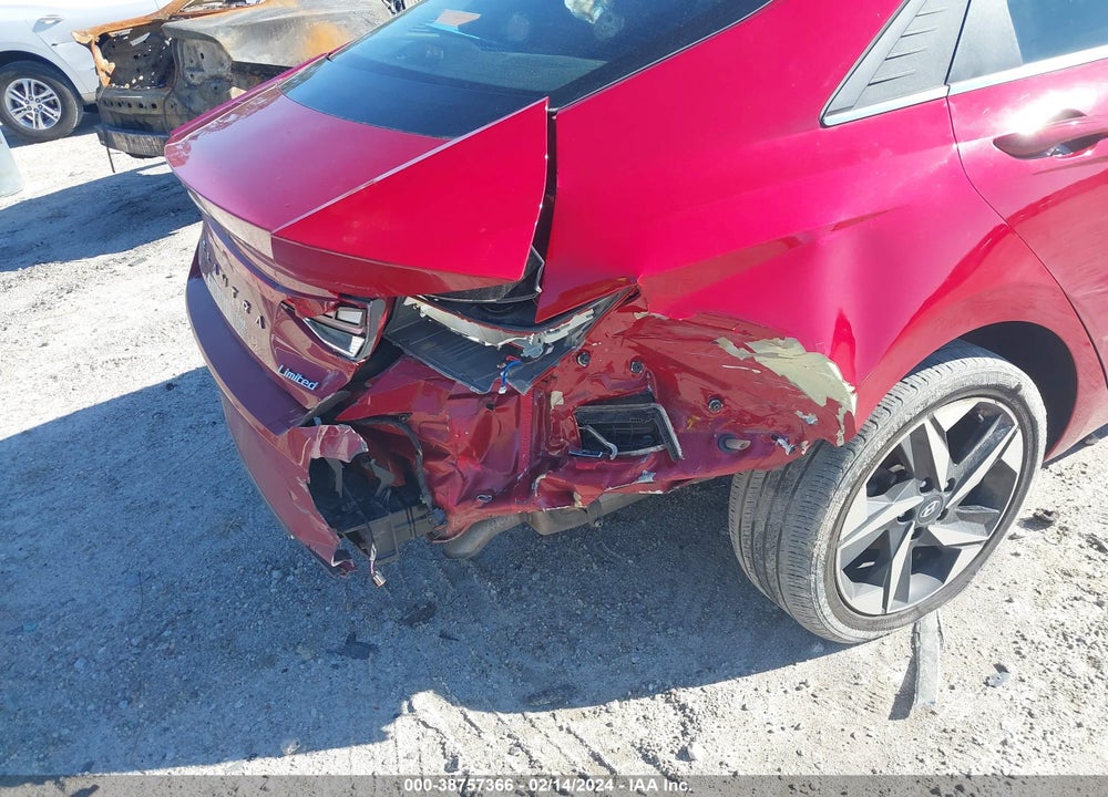 2021 HYUNDAI ELANTRA LIMITED VIN: KMHLP4AG8MU115984