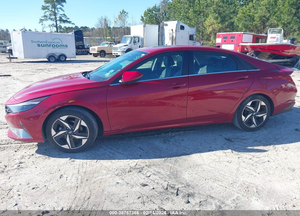 2021 HYUNDAI ELANTRA LIMITED VIN: KMHLP4AG8MU115984