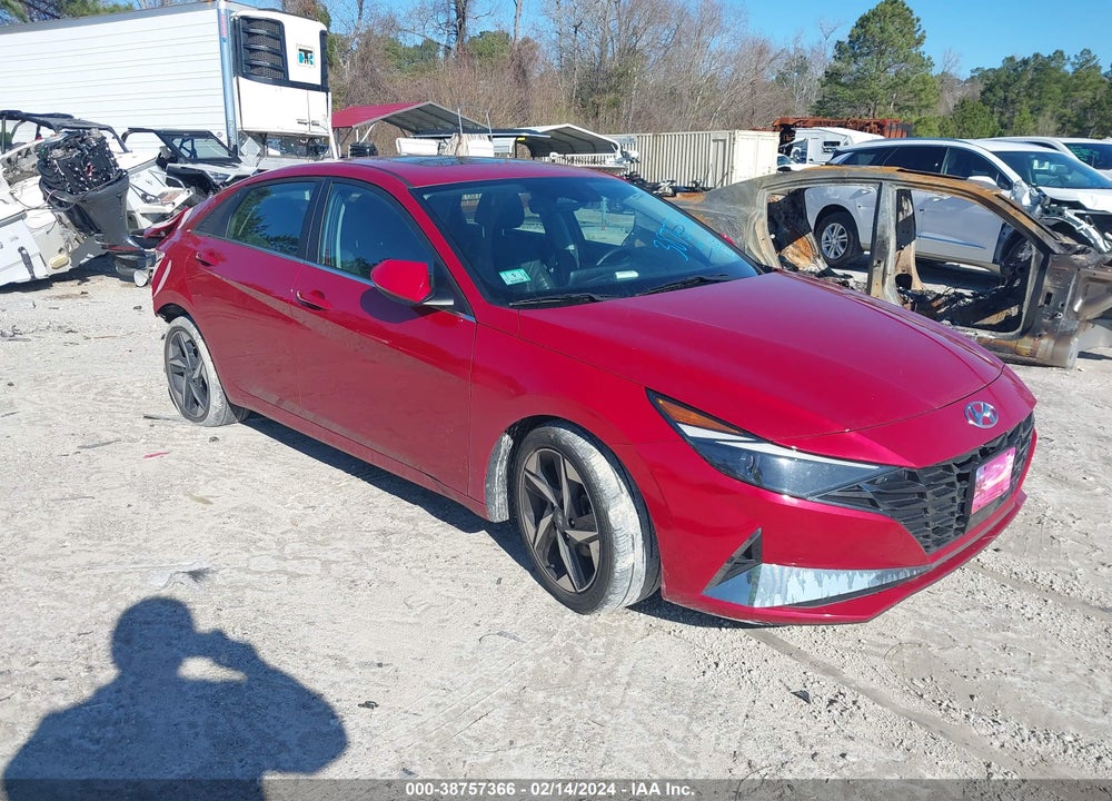 2021 HYUNDAI ELANTRA LIMITED VIN: KMHLP4AG8MU115984