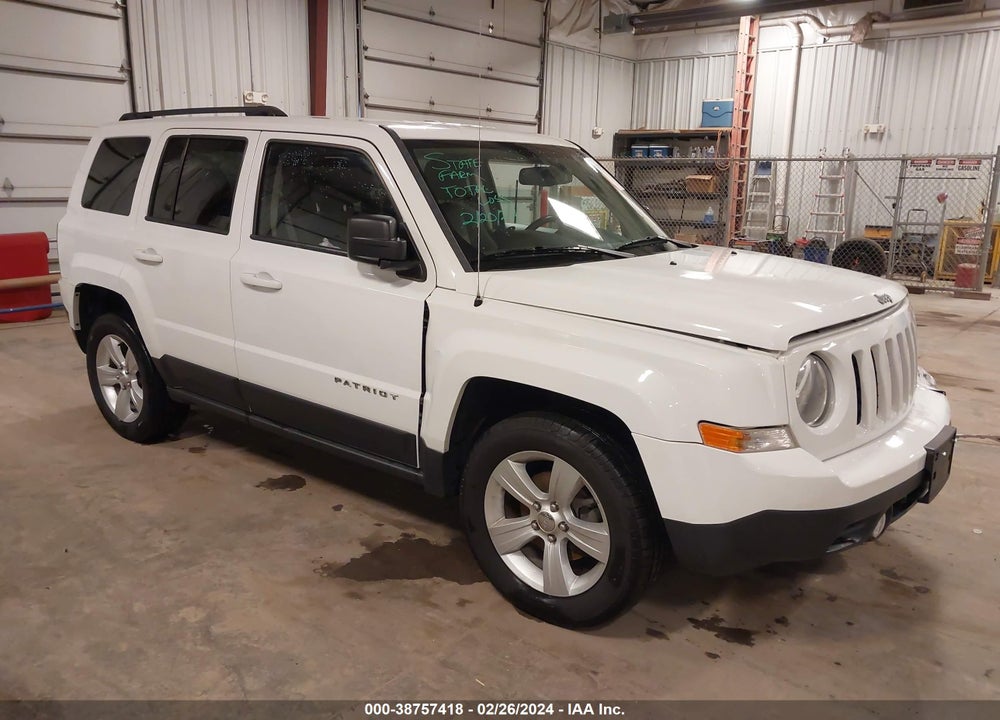 2016 JEEP PATRIOT LATITUDE VIN: 1C4NJRFB2GD646871