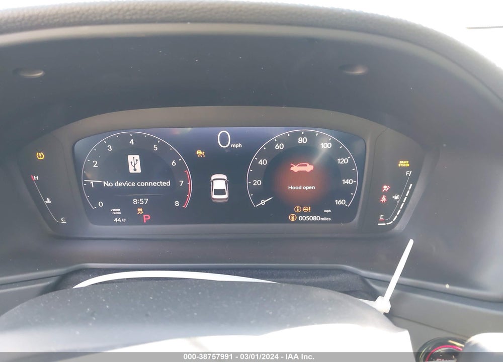 2024 HONDA ACCORD EX VIN: 1HGCY1F32RA016870