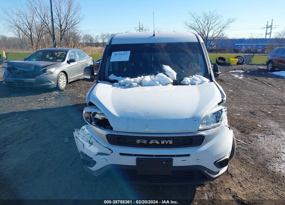 2022 RAM PROMASTER CITY CARGO VAN VIN: ZFBHRFAB9N6X02529