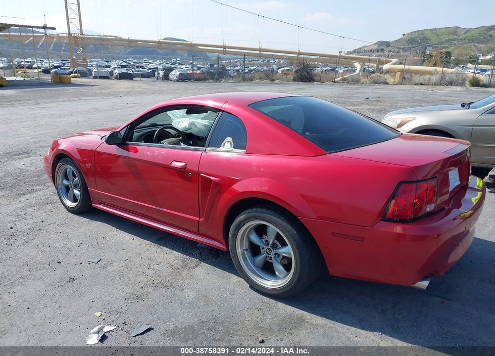 2000 FORD MUSTANG GT VIN: 1FAFP42X5YF313616