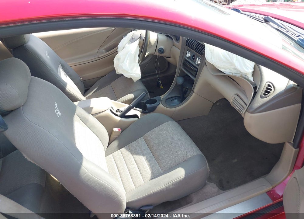 2000 FORD MUSTANG GT VIN: 1FAFP42X5YF313616